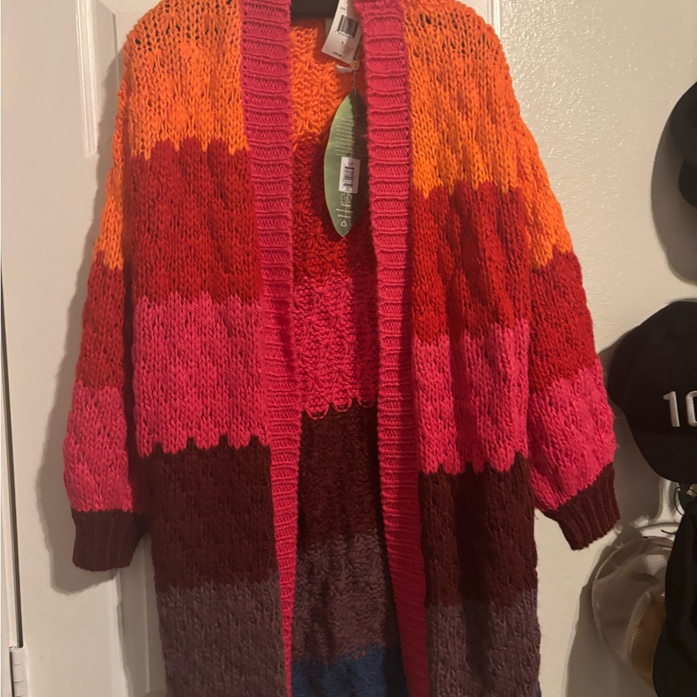 FARM Rio Vibrant Multicolor Cardigan